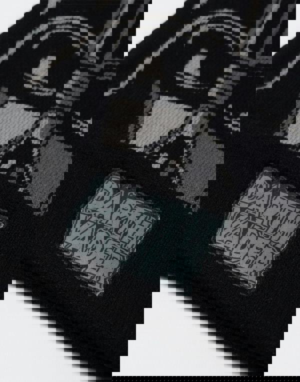 Star Wars Boys Black Darth Vader Beanie and Gloves Set (One Size)