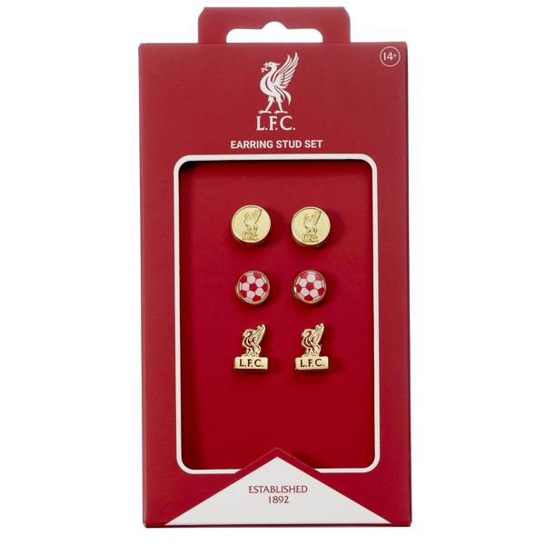 The Carat Shop Liverpool Football Club Stud Earring Set