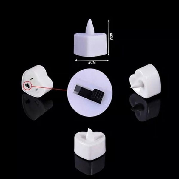 Creative Wedding Birthday Wedding Venue Decoration Led Electronic Candle Lights Living and Home