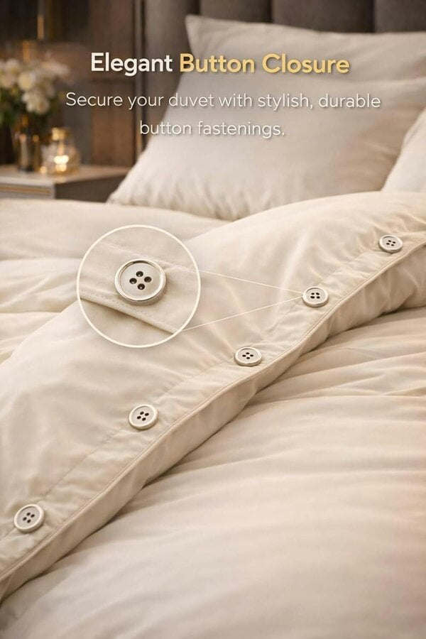 Night Zone 400 Thread Count Egyptian Cotton Duvet Cover Set – Hotel Collection Sateen Bedding