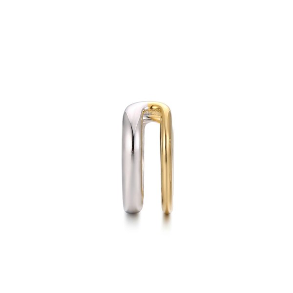 Gold Trip Two Tone Double Ear Cuff