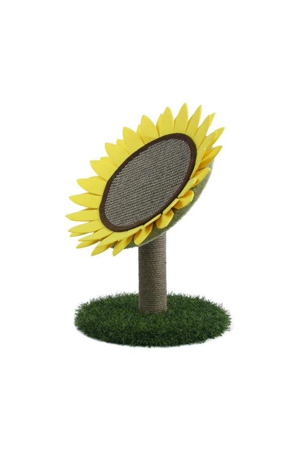 Living and Home Sunflower Cat Tree, Indoor Interactive Furniture