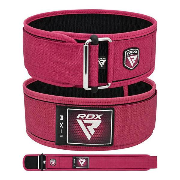 RDX Sports WEIGHT LIFTING STRAP BELT RX1 PINK
