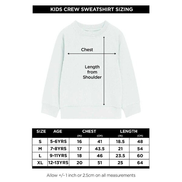 K-Pop Demon Hunters Childrens/Kids Zoey Glowing Lights Sweatshirt - Black