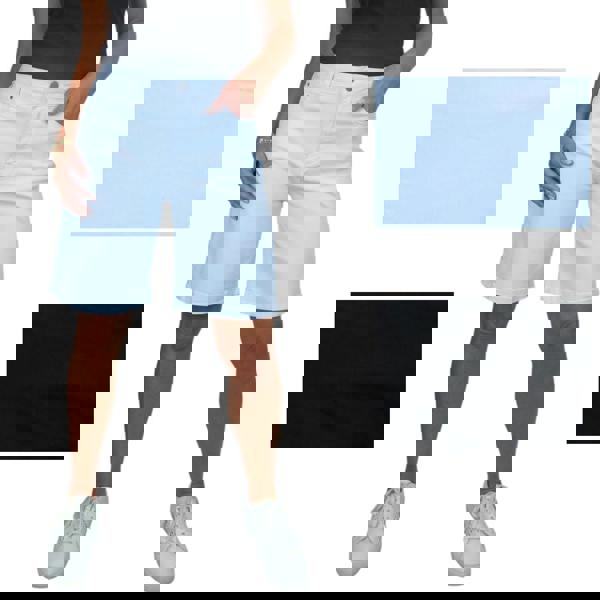 Paulo Due Women's Relaxed Straight Leg Cotton Shorts