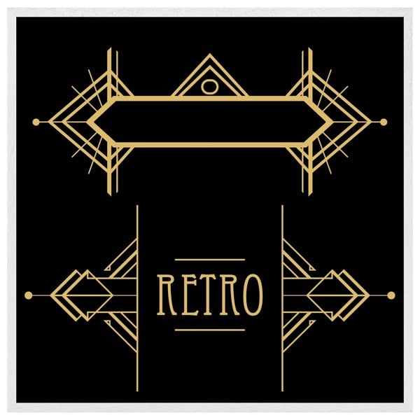 Benjamin Tate Design Art deco retro (Picutre Frame)