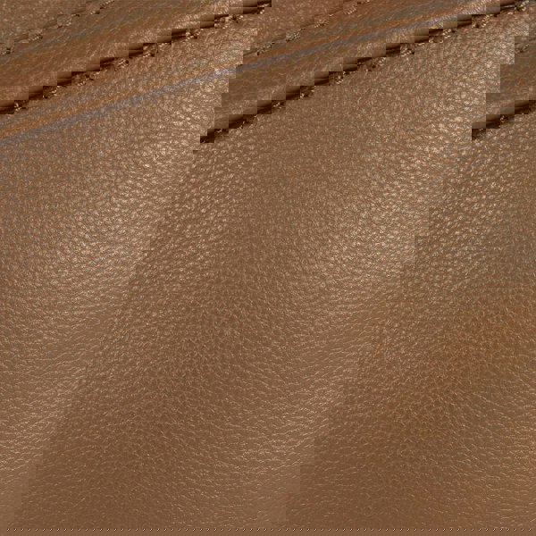 Assots London 'FLORENCE' Tan Pebble Grain Leather Crossbody Sling Bag