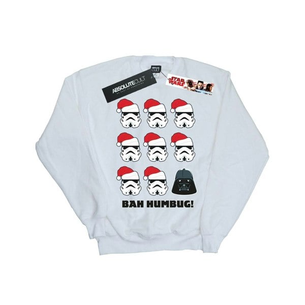 Star Wars Boys Christmas Humbug Sweatshirt - White