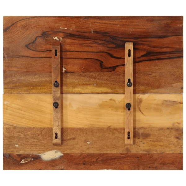 Berkfield Rectangular Table Top 60x70 cm 15-16 mm Solid Reclaimed Wood