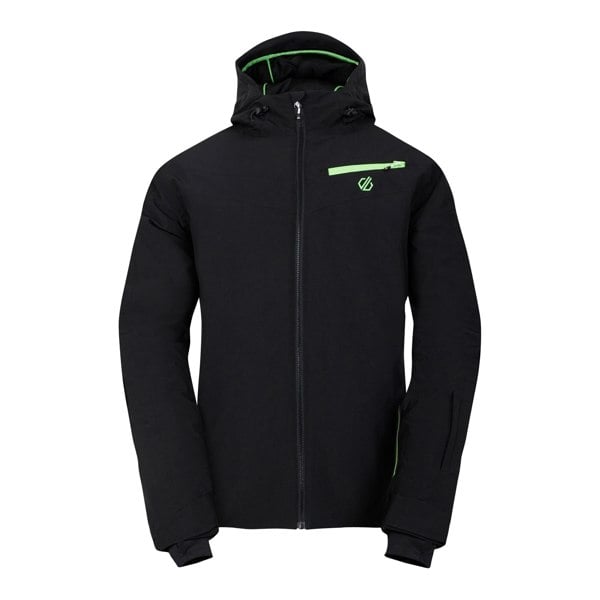 Dare 2B Men's Eagle II Ski Jacket - Black/Green Flash