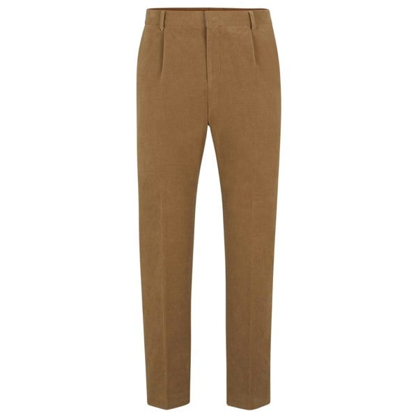 Boss Mens C-Peter Relaxed Fit Trousers - Beige