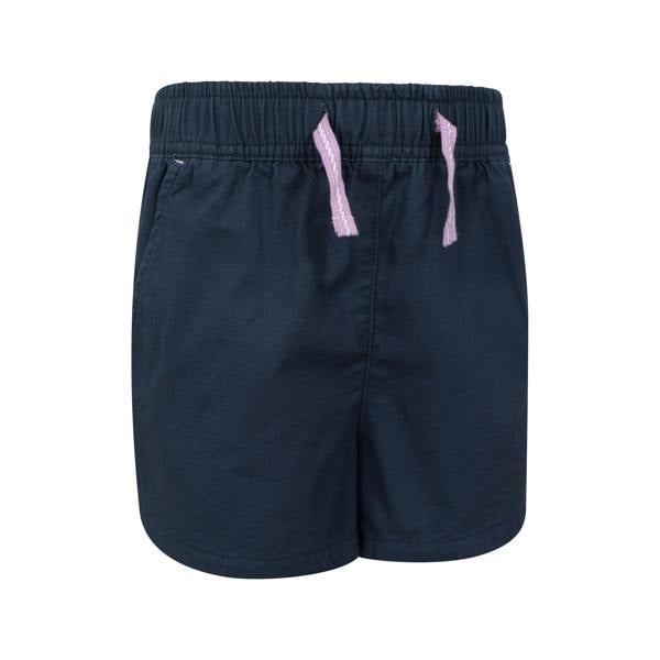Mountain Warehouse Girls Waterfall Organic Shorts - Navy - 