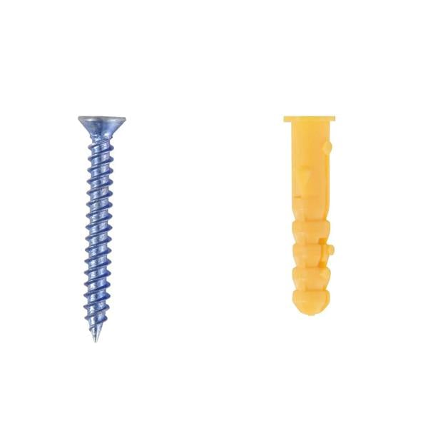 Pair of mounting screws for assembling shoe cabinet