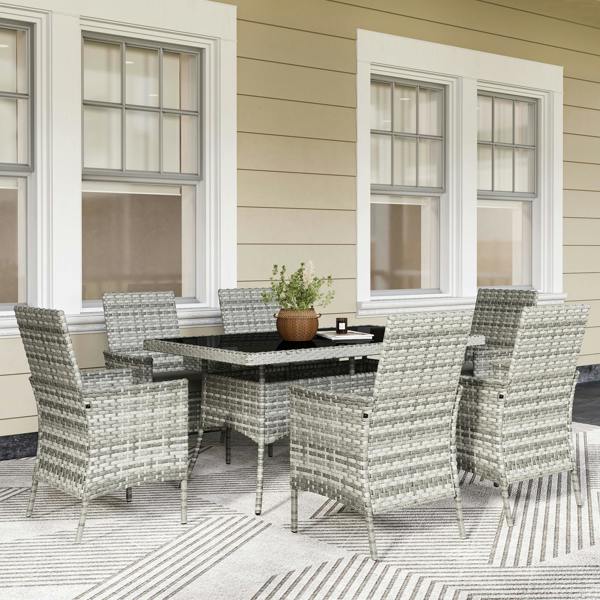 Rattan Dining Set