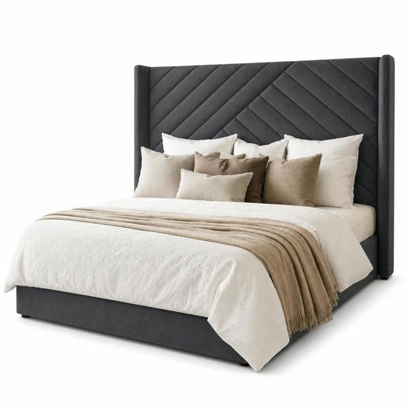 Great British Beds Belfast Winged Divan Ottoman Bed