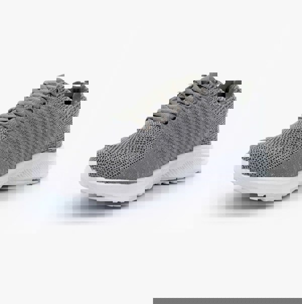 Cipriata LEONA Womens Sparkle Lace Up Trainers Grey