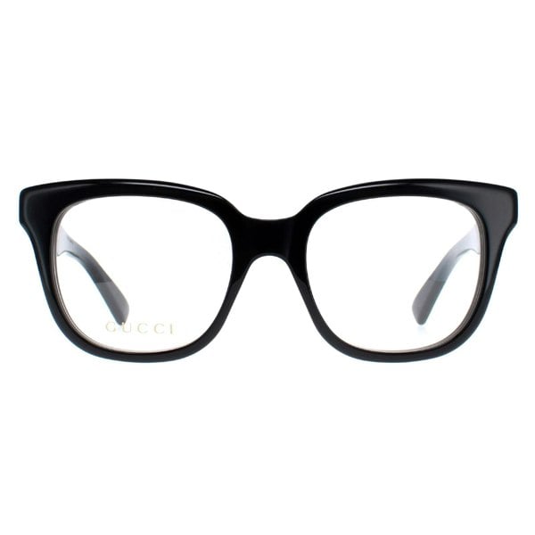 Gucci Glasses Frames GG1173O 001 Shiny Solid Black Women