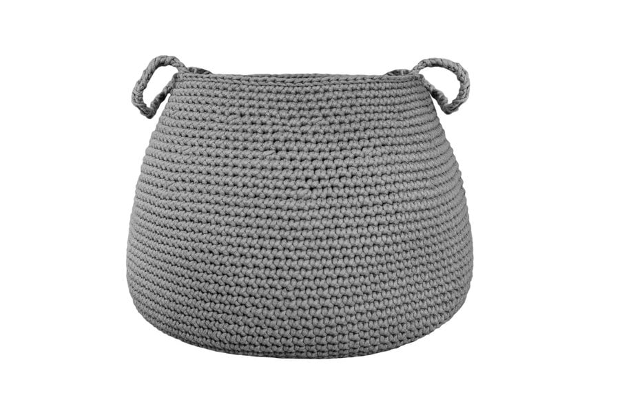 Large basket DARK GREY - Zuri House