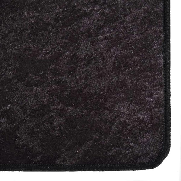Berkfield Rug Washable 160x230 cm Anthracite Anti Slip