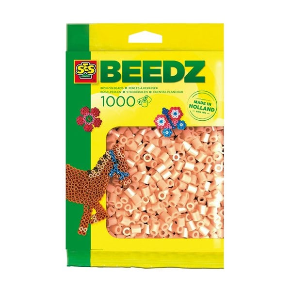 SES Creative Iron on Beads 1000 Salmon Pink