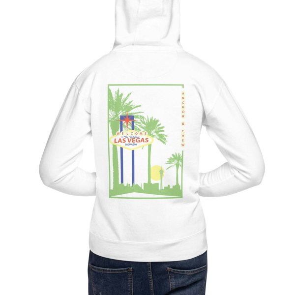 ANCHOR & CREW Las Vegas Landmark Cotton Blend Hoodie