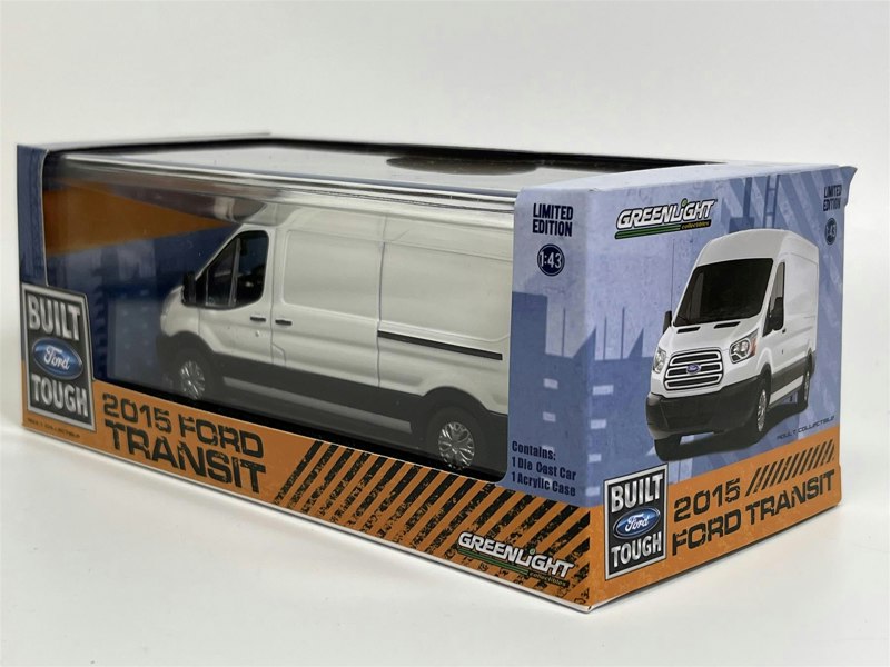 Greenlight 2015 Ford Transit White 1:43 Scale 86039