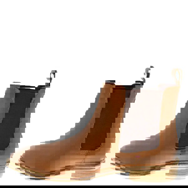 Frank James Bromley Leather Ankle Chelsea Pull On Mens Boots