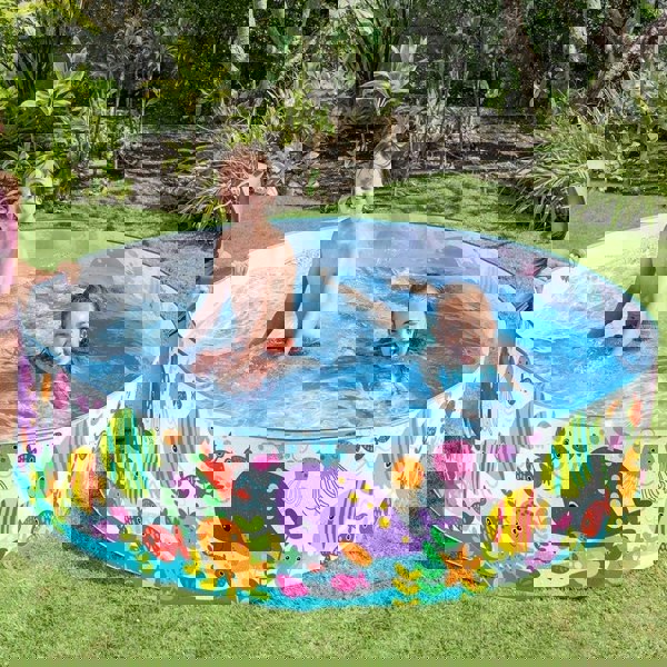 Intex Ocean Play Snapset Pool – Fun and Easy Water Play for Kids