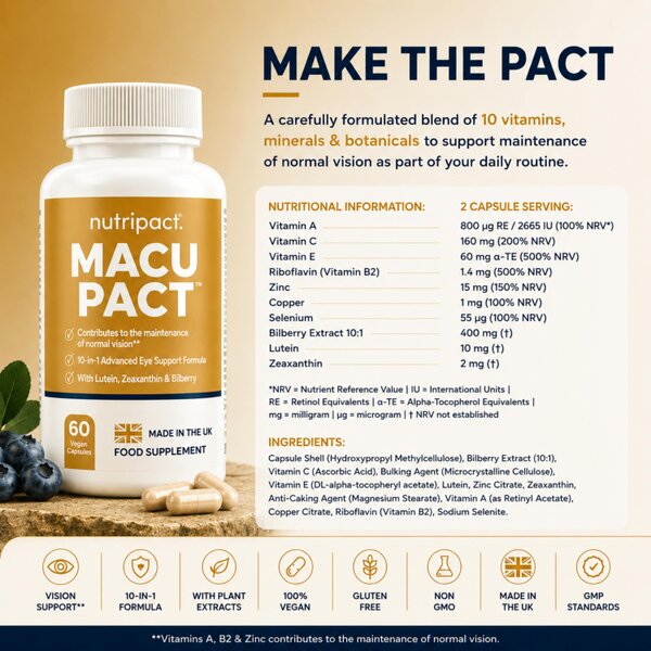 nutripact Eye Support Complex Capsules
