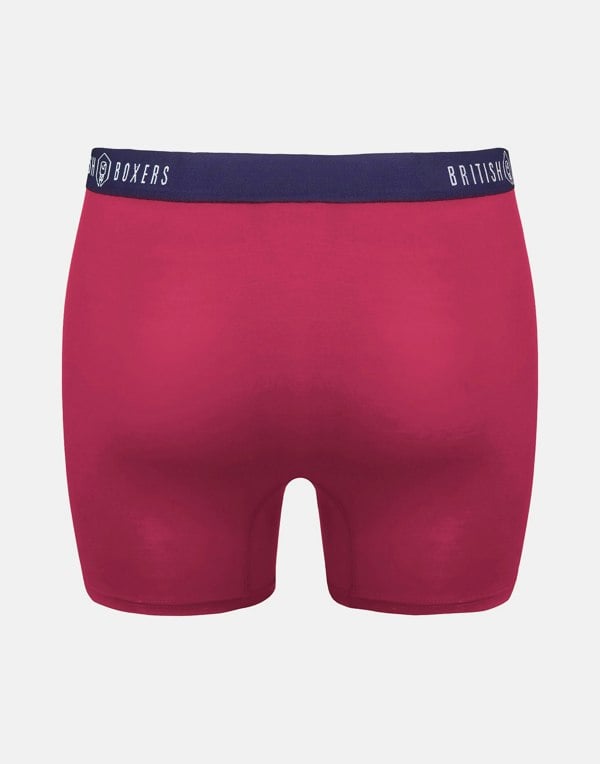 Bamboo Stretch Trunks – Rio Red - British Boxers