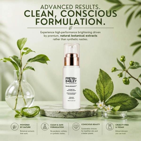 Aquarius Freya + Bailey Doyenne AHA Miracle Brightening Serum Brightness Boost Treatment