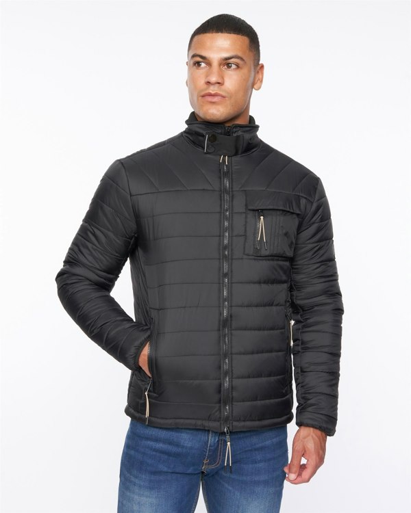 Duck and Cover Carricore Padded Jacket Black