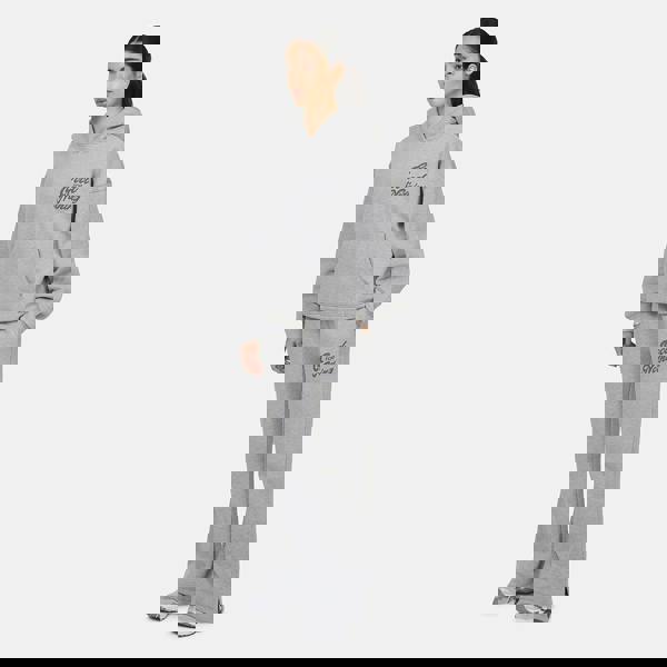 Good For Nothing Grey Relaxed Hoodie - Grey Image 3