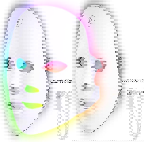 Dragodirect 7 Color LED Beauty Mask LED Facial Light Face Mask for Skin Care