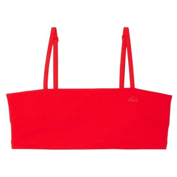 Lacoste Womens/Ladies Technical UV Protection Bralette - Red