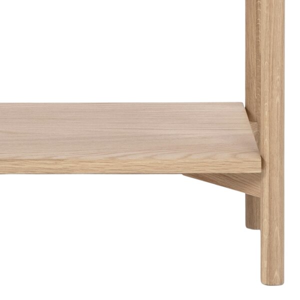 Wyld Haus Berrytwist White Oak Veener Bookcase 4 Shelves