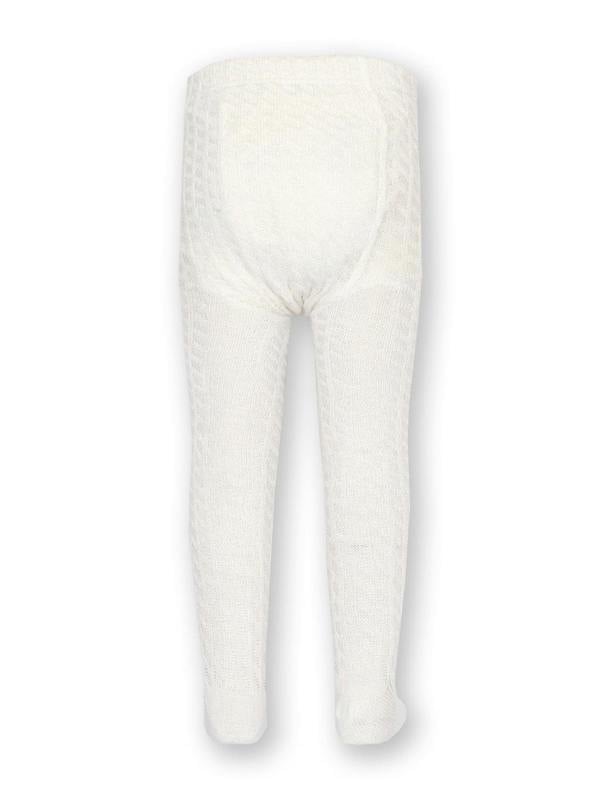 Kite Girls Organic Cable Tights Off White