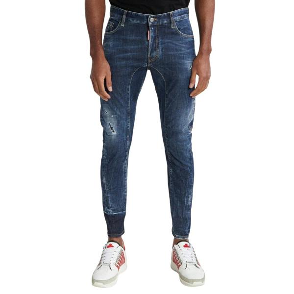 DSQUARED2 Tidy Biker Jean Lightly Worn Style Blue Jeans W30