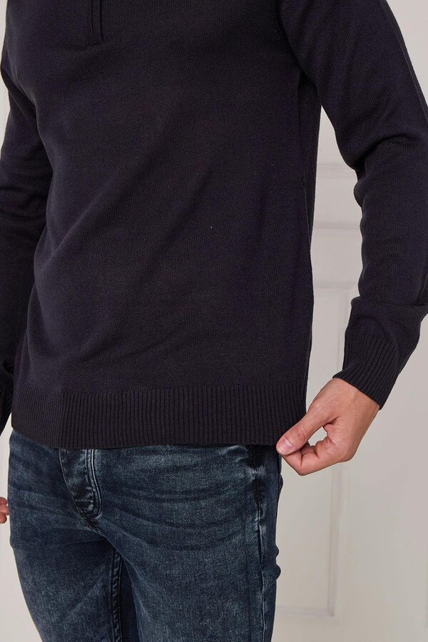 Half Zip Knit Jumper