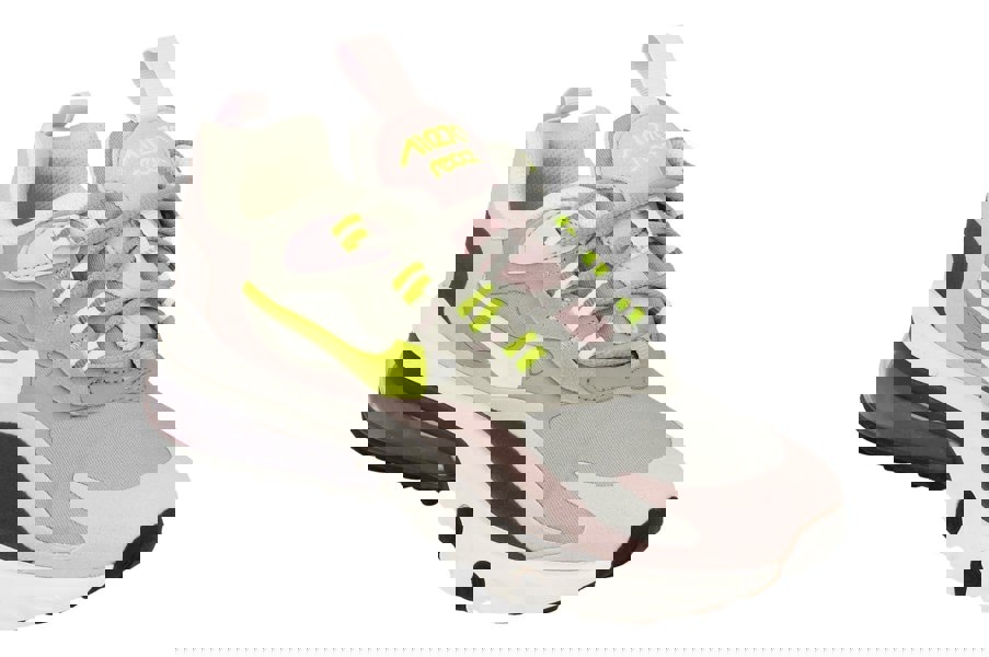 Nike Air Max 270 React GS Bq0103 010 - Particle Grey Lemon Venom 010 - Photo 3