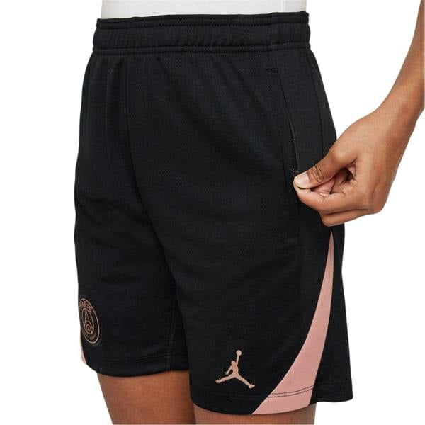 Nike Childrens/Kids Third 2024 2025 Paris Saint Germain FC Shorts - Black - 