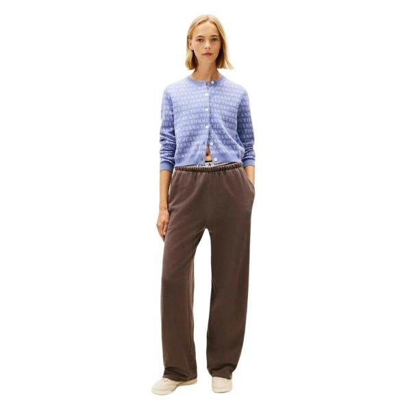 Tommy Jeans Womens/Ladies Sweatpants - Black/Walnut - 