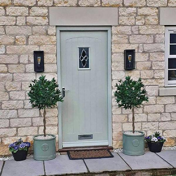 Artificial Topiary Bay Tree with Twisted Natural Trunk 120cm - Evergreenery
