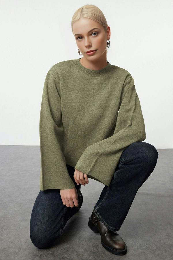 WOVCOR Basic Knit Sweater