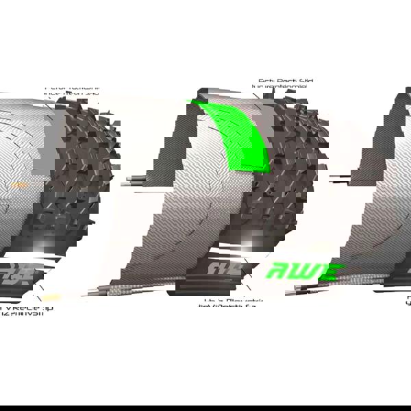 Awe High Visibility Reflective 700 x 35C Puncture Protection Road Bike Tyre