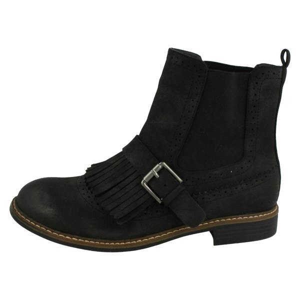 Down to Earth Ladies Down To Earth Flat Ankle Boots
