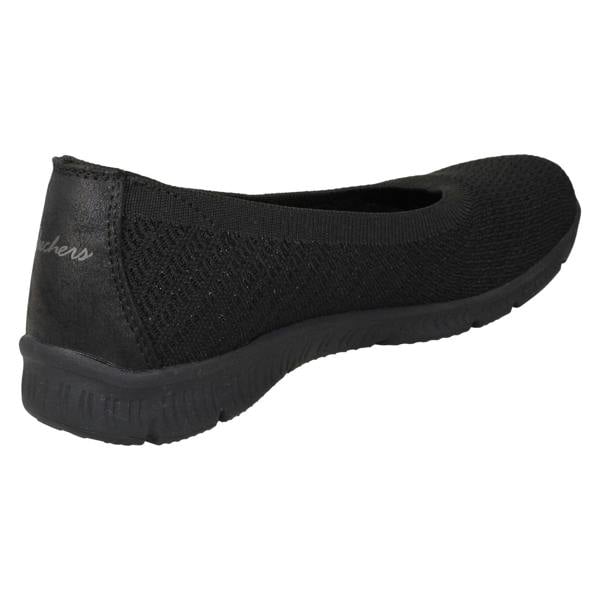 Skechers Ladies Skechers Vegan Memory Foam Slip On Shoes Wonderstruck 100360