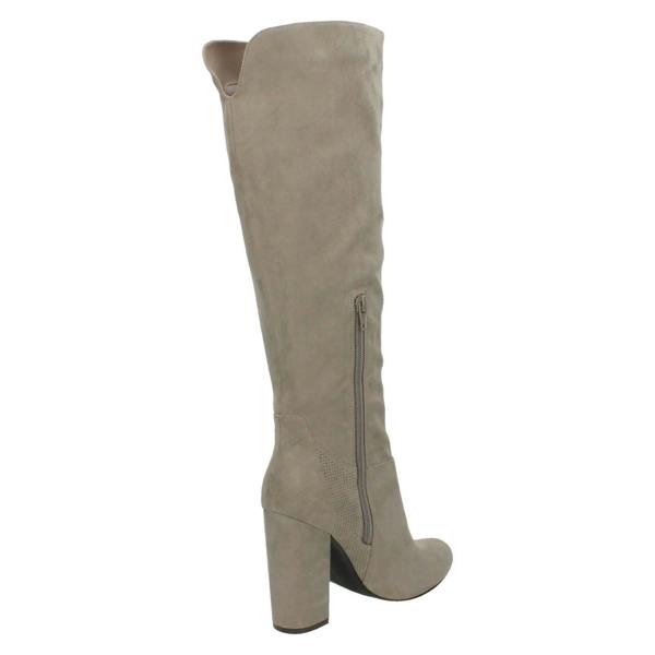 Anne Michelle Ladies Anne Michelle Chunky Block Heel Knee High Boots