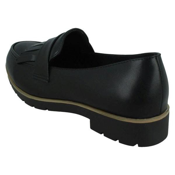 Spot On Ladies Spot On Formal Loafers F90096