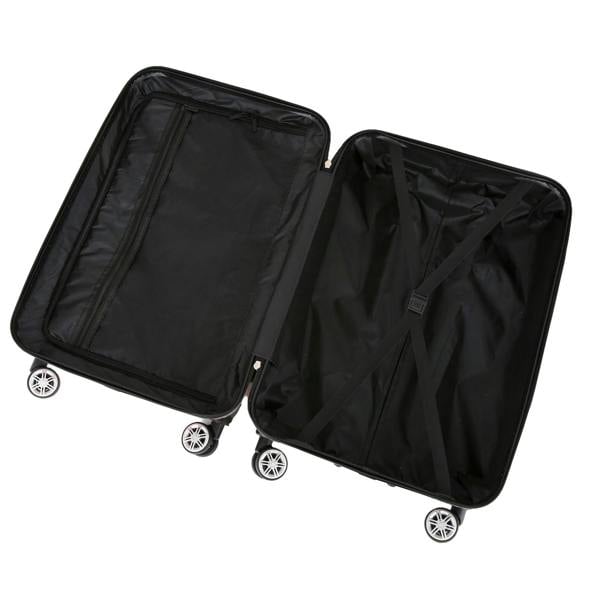 Infinity Luggage Hard Shell Printed Cabin Suitcase 35 x 23.5 x 56 cm Luggage Suitable for Easyjet, Ryanair, Wizzair